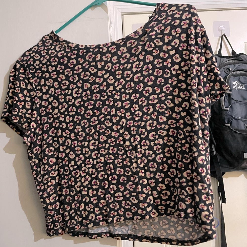 Floral Crop Top